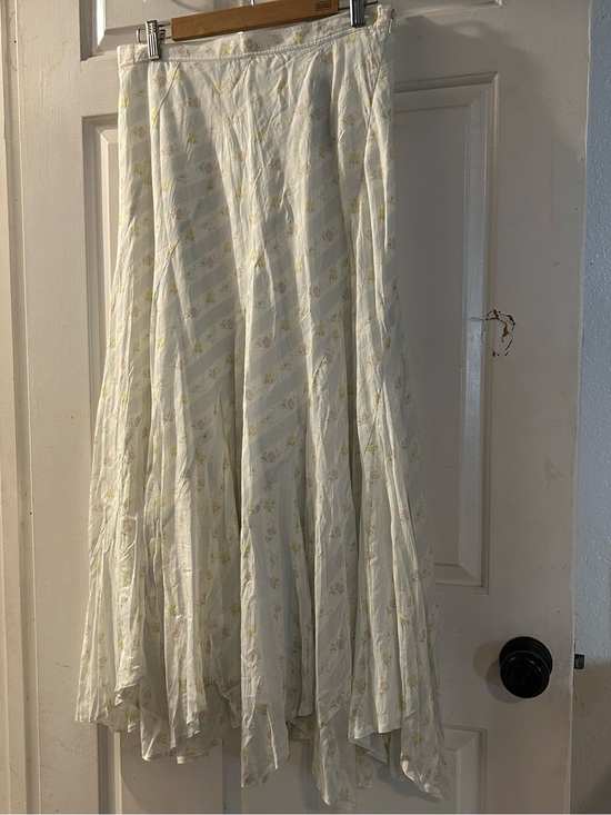 Polo Ralph Lauren Dresses & Skirts - Polo by Ralph Lauren Cream Maxi Skirt with Pale Floral Print